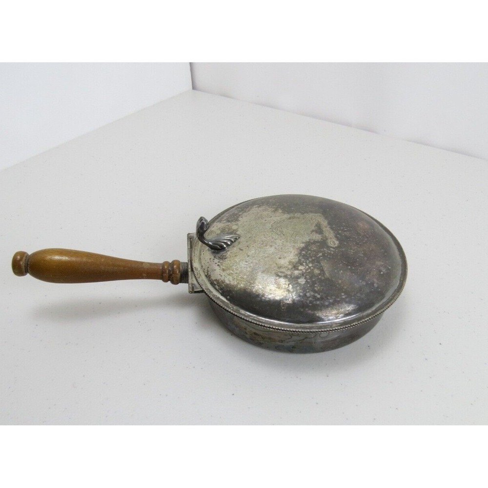 Vintage Sheffield Crumb Catcher Butler Ashtray Tray Silverplate #300 Made in USA